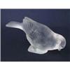 Image 1 : A Lalique model of a bird, "Moineau Timide", cat. ref. 1151, frosted glass, etched mark R Lalique...