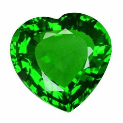 Natural Green Heart Moldavite 28.59 Carats