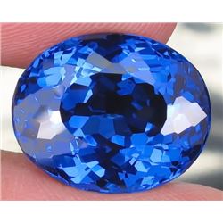 Natural London Blue Topaz 24.50 carats- Flawless