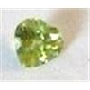 Image 1 : .80 CARAT GREEN PERIDOT GEMSTONE BEAUTIFUL HEART CUT & FACETED STONE!! GEMSTONE CAME OUT OF SAFE!!