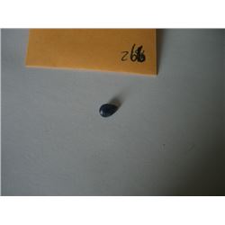 1.10 CARAT *LARGE* BLUE SAPPHIRE GEMSTONE BEAUTIFUL TEAR DROP CUT & FACETED STONE!! GEMSTONE CAME OU