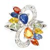 Image 1 : Natural Fancy Sapphire Ring