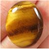 Image 1 : Natural African Tigereye Gemstone 24.20 Carats