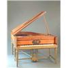 Image 1 : A fine early 20th century grand piano by Asherberg Perzina, in a neo classical satinwood and cros...