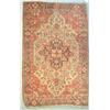 Image 1 : A Shirvan Caucasian rug, circa 1900, the dark blue field with rows of flower heads within multipl...