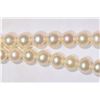 Image 2 : GENUINE PEARL NECKLACE WITH COA