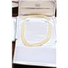 Image 4 : GENUINE PEARL NECKLACE WITH COA