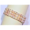 Image 3 : MULTICOLOUR PEARL BRACELET WITH COA