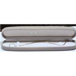 STERLING SILVER (4.8G) ROPE NECKLACE