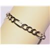 Image 1 : STERLING SILVER (13.5G) LINK BRACELET