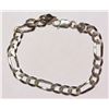 Image 2 : STERLING SILVER (13.5G) LINK BRACELET