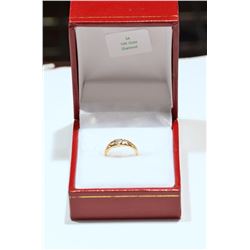 10K YELLOW GOLD DIAMOND CHILDRENS RING