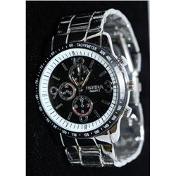 NEW STAINLESS STEEL MENS WATCH