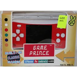 NEW GAME PRINCE BUILT IN CLASSIC GAMES