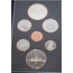 1981 COMMEMORATIVE COIN SET WITH SILVER DOLLAR