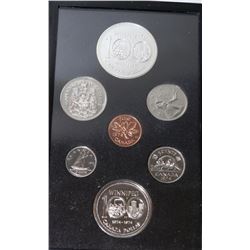 1974 COMMEMORATIVE COIN SET WITH SILVER DOLLAR