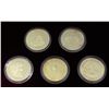 Image 1 : AMERICAN COINS SILVER WITH 24KT GOLD PLATED IN