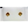 Image 1 : 14K GOLD CITRINE EARRINGS
