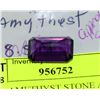 Image 1 : LOOSE AMETHYST STONE APPROX 8.5CT