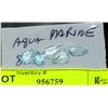 Image 1 : AQUAMARINES LOOSE STONES IN PACKAGE 8.5CT-