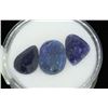 Image 1 : NATURAL BLUE SAPPHIRE - 3 PIECES 36CT