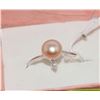 Image 1 : .925 SILVER PINK FRESH WATER PEARL RING - SIZE 8.5