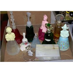 FLAT OF VINTAGE AVON BELL COLLECTION