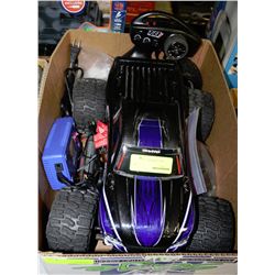 TRAXXAS REMOTE CONTROL 4X4 MONSTER TRUCK WITH 2