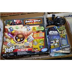 FLAT OF STAR WARS COLLECTIBLES