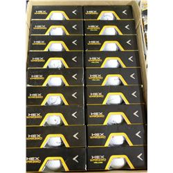 FLAT OF 18 PACKS OF RECLAIMED GOLF BALLS