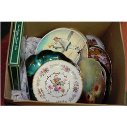 BOX OF COLLECTOR PLATES