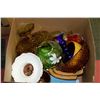 Image 1 : BOX OF MISC. GLASSWARE