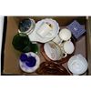 Image 1 : BOX OF ASSORTED DISHWARE, ETC.