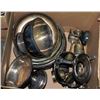 Image 1 : BOX OF SILVER PLATED DISHWARE