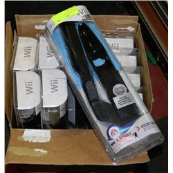 BOX OF 10 WII HOCKEY CONTROLLERS