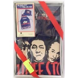 THE THREE STOOGES BBQ APRON & HAT