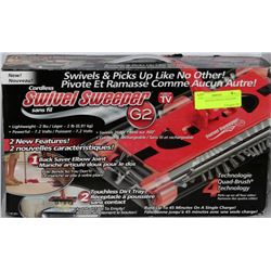 NEW CORDLESS SWIVEL SWEEPER W/