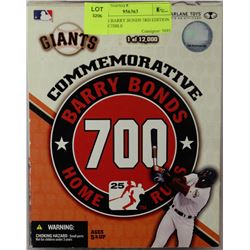 GIANTS BARRY BONDS 3RD EDITION COLLECTIBLE