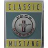 Image 1 : CLASSIC FORD MUSTANG TIN SIGN