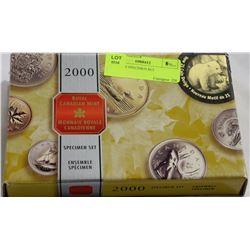 2000 RCM SPECIMEN SET