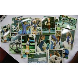 1981 DALLAS COWBOYS CHEERLEADER PICTURE SET