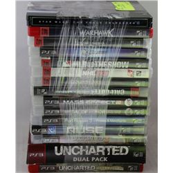 BUNDLE OF 8 PS3 GAMES X2