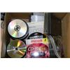Image 1 : BOX OF NEW CD-R'S & DVD-R'S