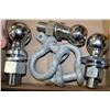 Image 1 : BOX W/3 NEW TRAILER BALL HITCHES