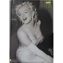 LARGE MARILYN MONROE CANVAS PAINTING