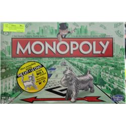 NEW MONOPOLY GAME FEATURING THE NO. 1 RATED GAME