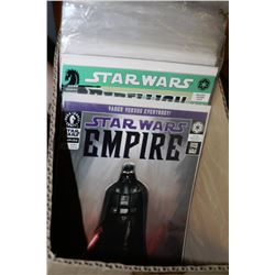 BOX OF 33   "STAR WARS" COMICS  NICE CONDITION