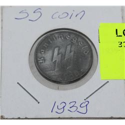 1939 GERMAN SS COIN