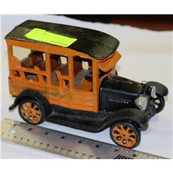 CAST IRON VINTAGE CAR REPLICA