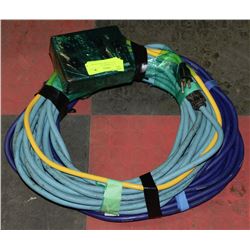TWO 50 FT COMMERCIAL EXTENSION CORDS WITH WOODS